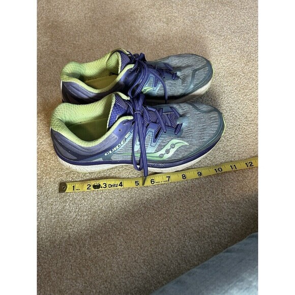 Saucony Everun Guide Iso Women’s Size 9 Running Shoes Purple Green - Picture 8 of 8